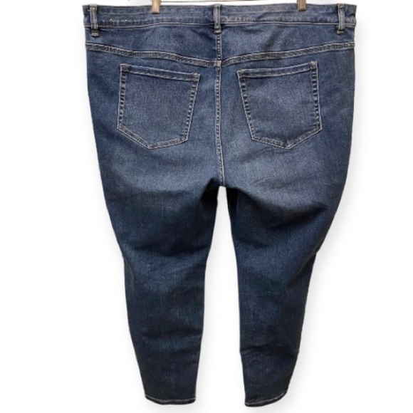 Lane Bryant 26 Straight Fit High-Rise Skinny Jeans Stretch Ankle Flex Waistband - Picture 3 of 12